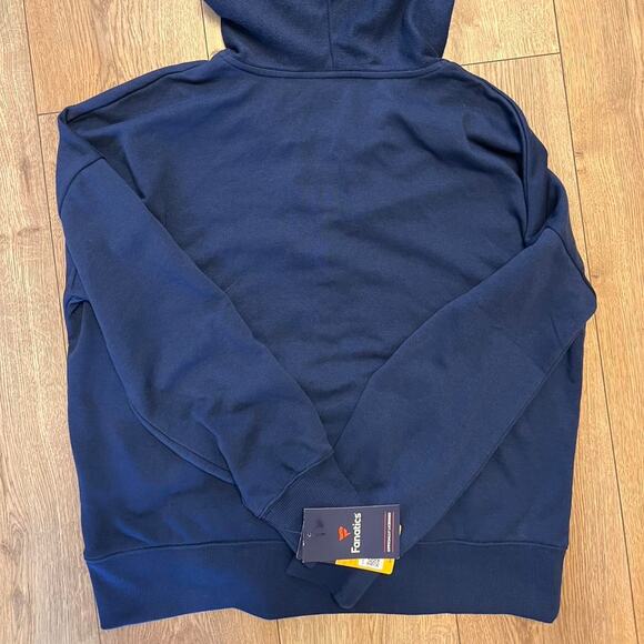 Notre Dame Fighting Irish Fanatics Hoodie Navy Blue Lace-Up Medium NWT - Picture 6 of 6